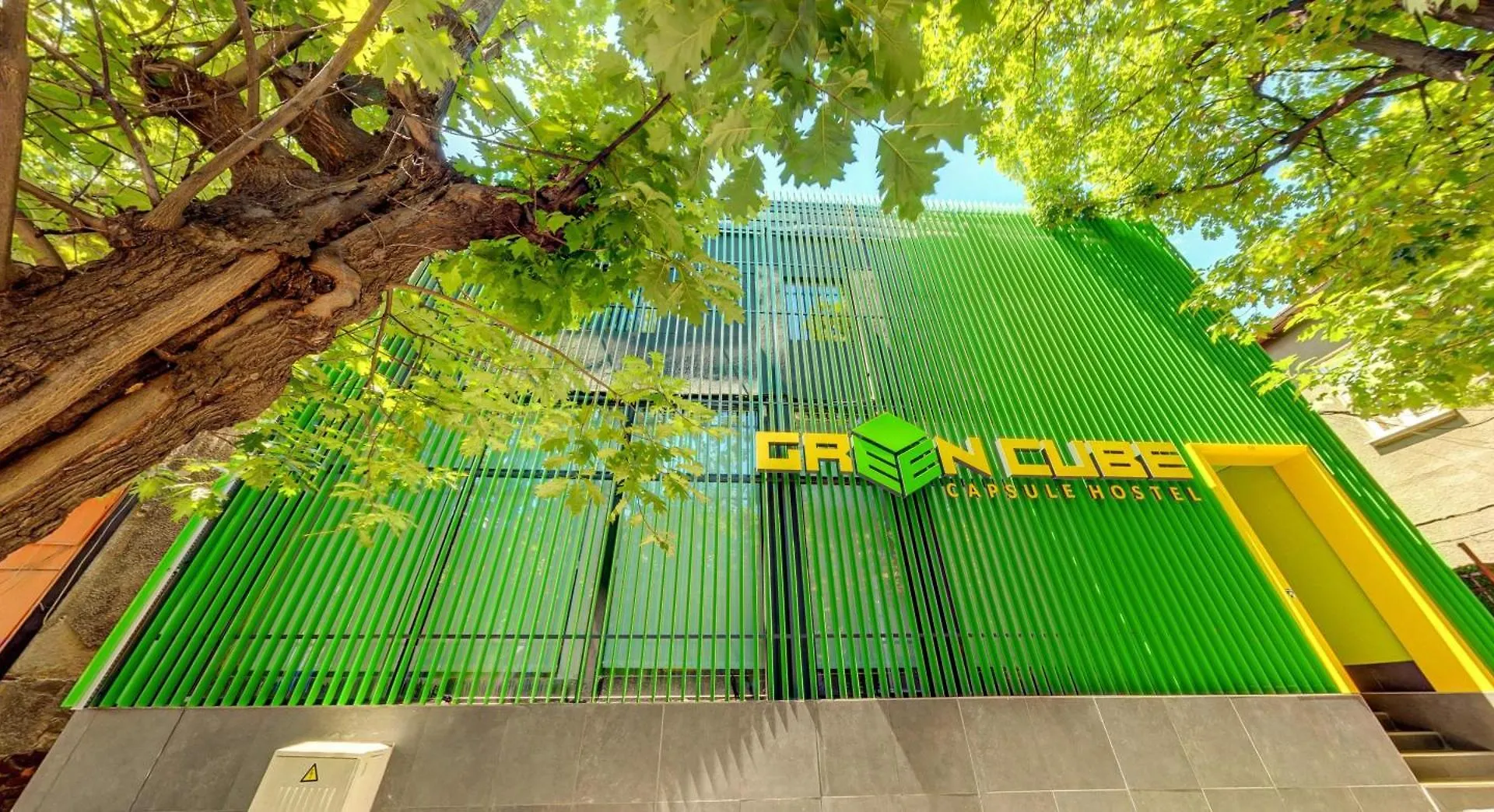 Green Cube Capsule Hostel Sofia Bulgaria