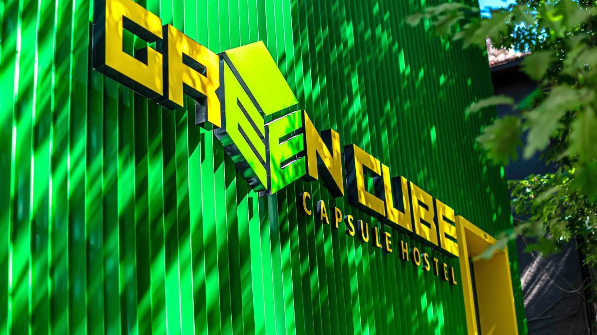 Green Cube Capsule Hostel Sofia Bulgaria